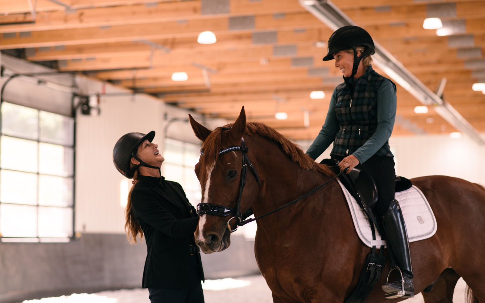 Horseback riding at SkyRidge Equestrian in Park City, Utah